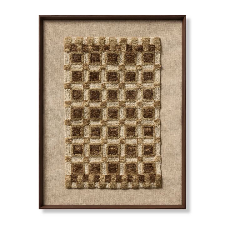 Cambria Brown/Beige 2'8"x3'6" Wall Art